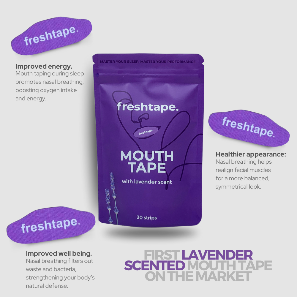 freshtape. Mouth tape with lavender scent | BUY 2 GET 1 FREE