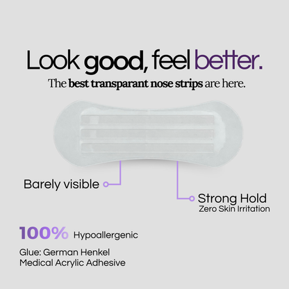 Transparent Nose Strips
