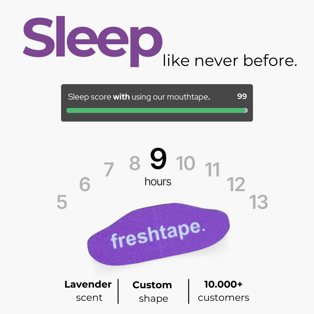 freshtape. Mouth tape with lavender scent